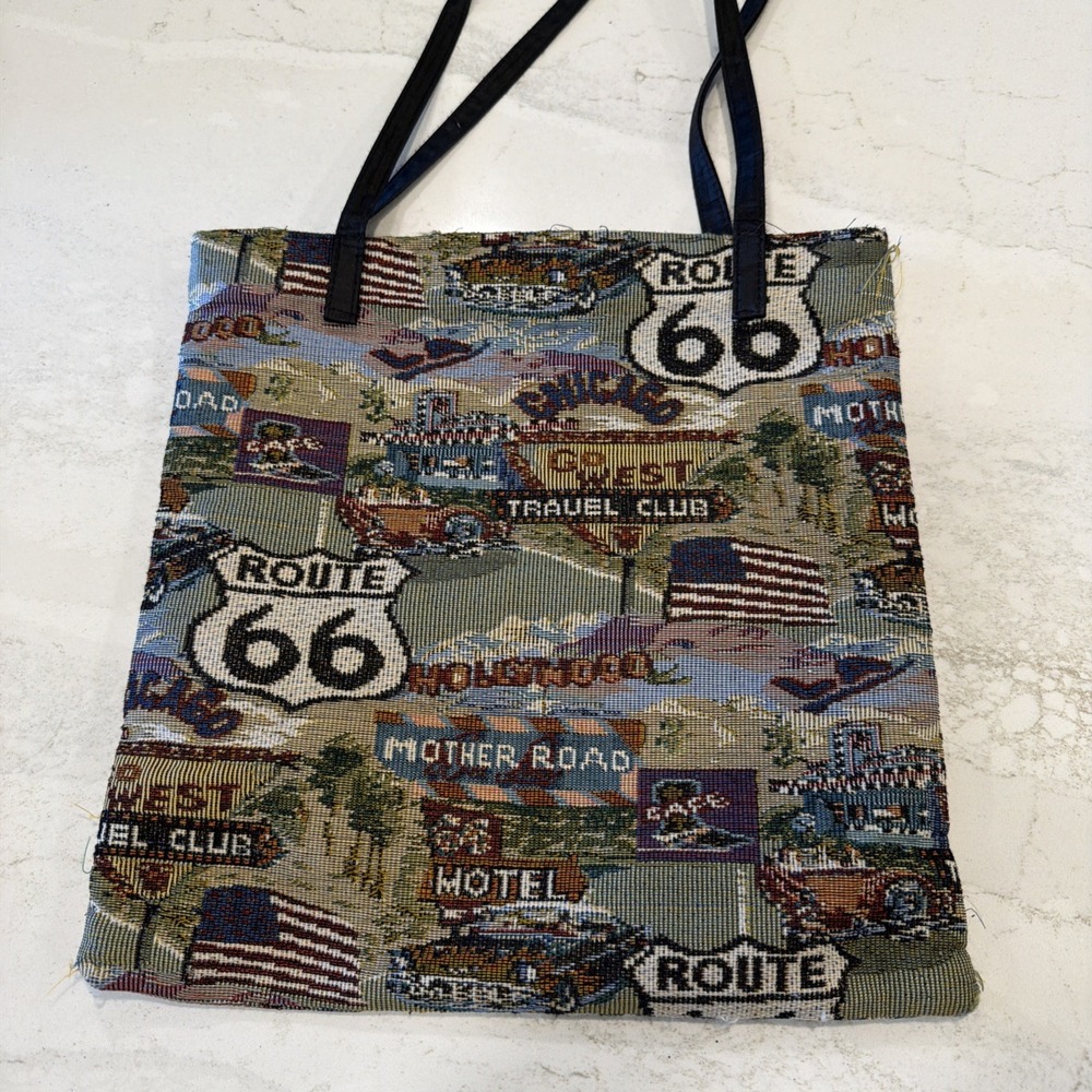 Route 66 Travel Bag USA - Travel Highway Anniversary Trip Purse